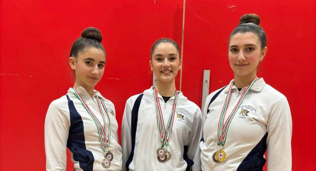 A Castiglion Fiorentino la Ginnastica Falciai ha brillato
