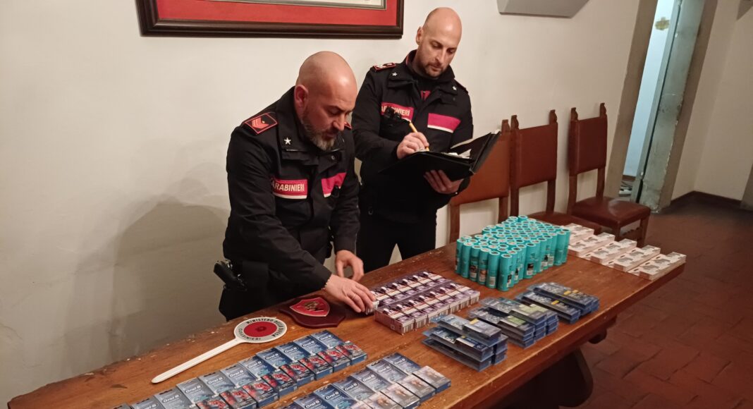 Castiglion Fiorentino: i Carabinieri arrestano 3 persone per furto