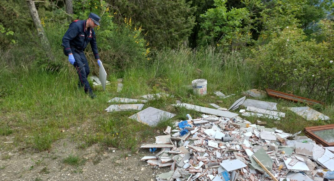 Carabinieri Valtiberina: sigilli ad un'azienda agricola