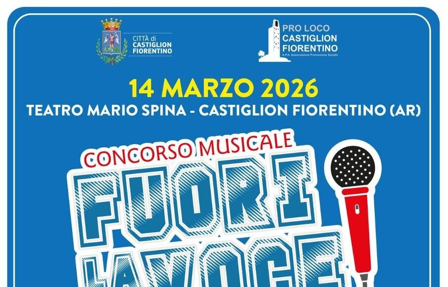 Il 14 marzo al Teatro Mario Spina il concorso canoro “Fuori la Voce”