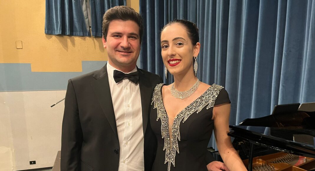 Il soprano Giulia Pollice e il pianista Antonio Matarazzo in concerto
