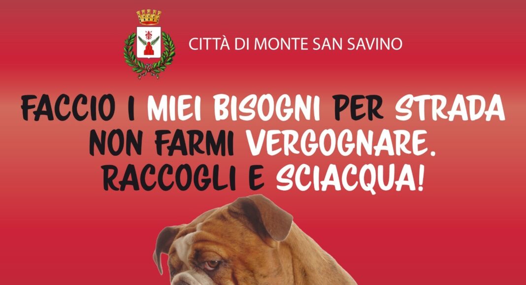 Monte San Savino mette a disposizione kit per deiezioni