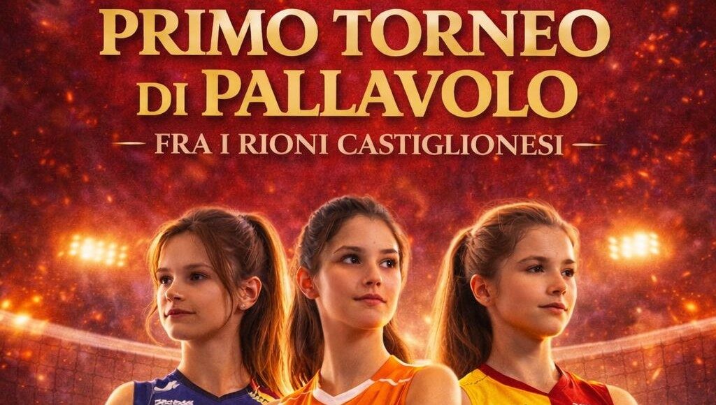 Palio dei Rioni, primo torneo di pallavolo femminile tra i Rioni Castiglionesi