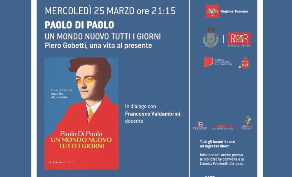 Per “Scrittori in circolo” arriva a San Giovanni Paolo Di Paolo