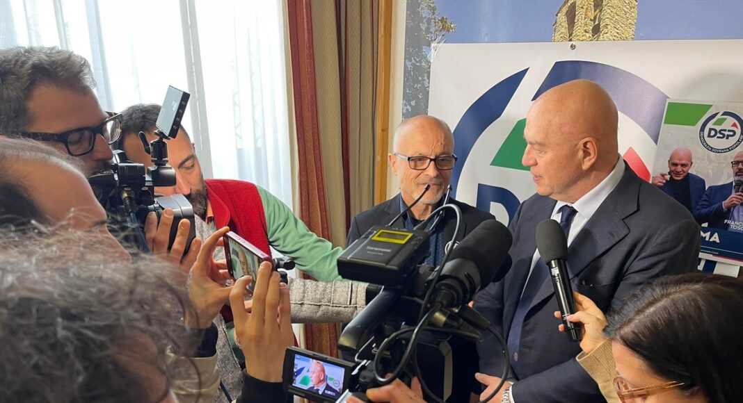 Rizzo ad Arezzo presenta Egiziano Andreani