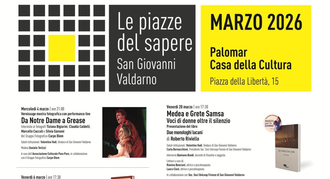 San Giovanni a marzo tornano “Le piazze del sapere”