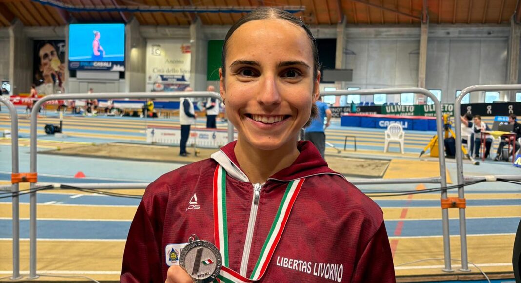 Sofia Fiorini, record nazionale sui 3.000 metri indoor di marcia