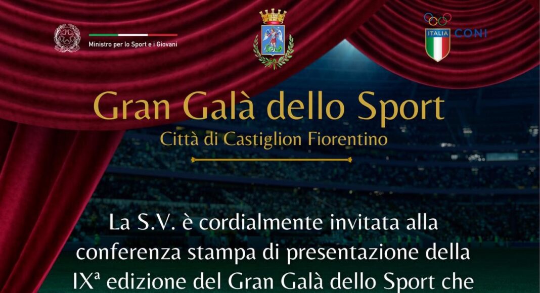 Torna il “Gran galà dello sport – Città di Castiglion Fiorentino”