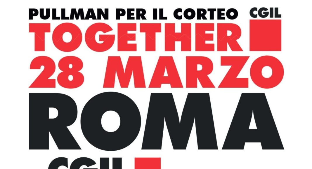 Un pullman da Arezzo per protestare “contro i re e le loro guerre”