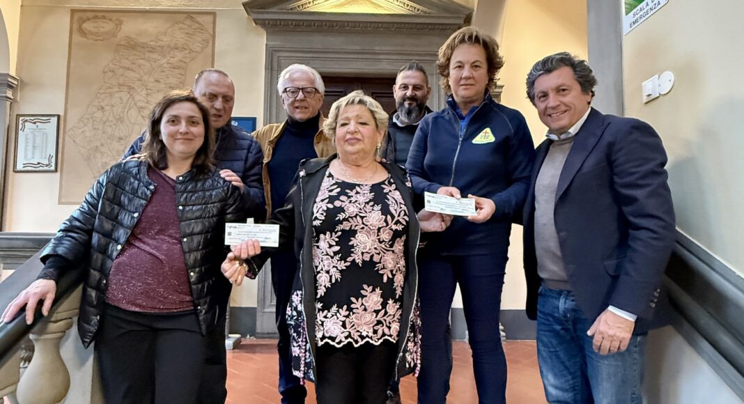 Castiglion Fiorentino: 3.500 euro destinati a iniziative solidali