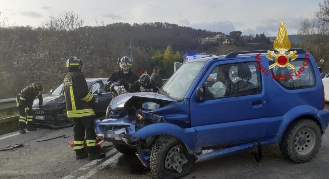 incidente a subbiano arezzo