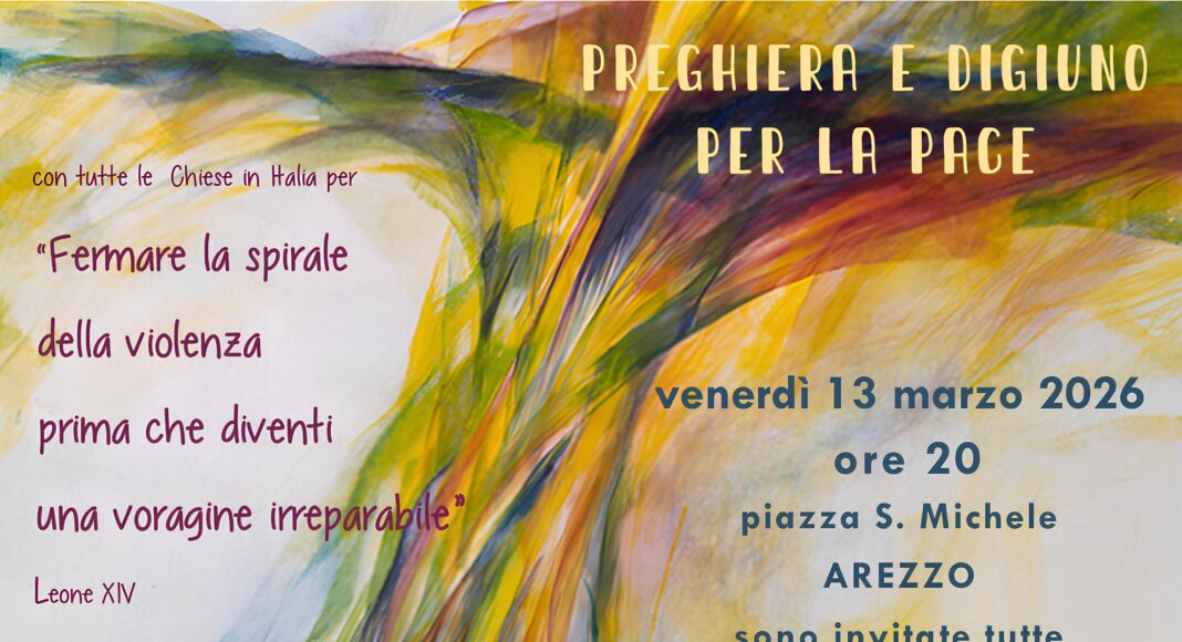 Oggi 13 marzo la Giornata nazionale di preghiera per la pace