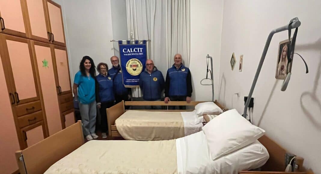 Lucignano: Calcit dona due letti alla RSA e incontro su cybersicurezza