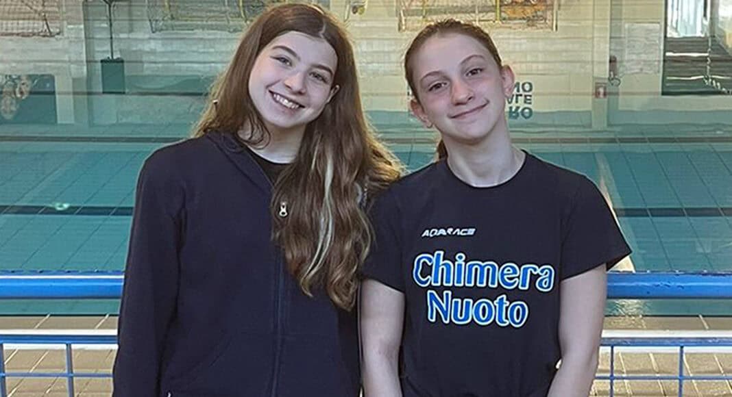Anna Magi e Djulietta Rosca al raduno collegiale regionale di fondo