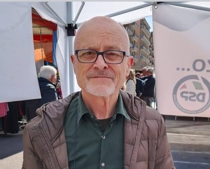 Egiziano Andreani candidato sindaco per DSP, domani al mercato di Via Giotto