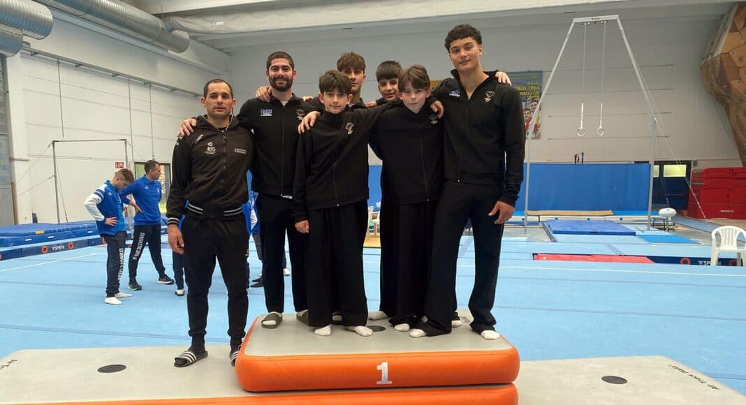 La Ginnastica Petrarca vola in serie B di artistica maschile