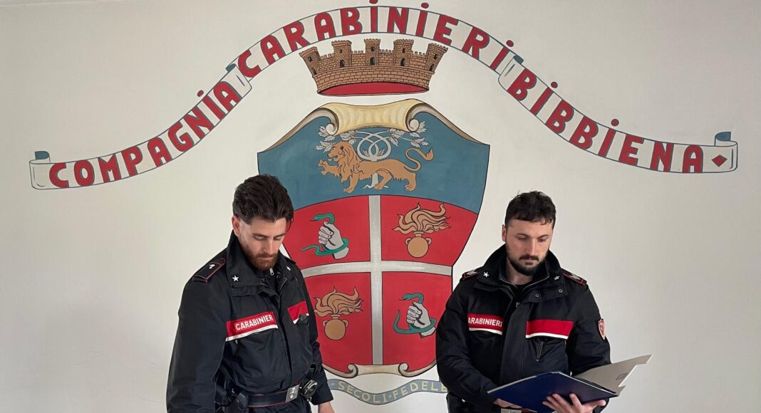 I Carabinieri di Bibbiena hanno arrestato un 37enne per spaccio