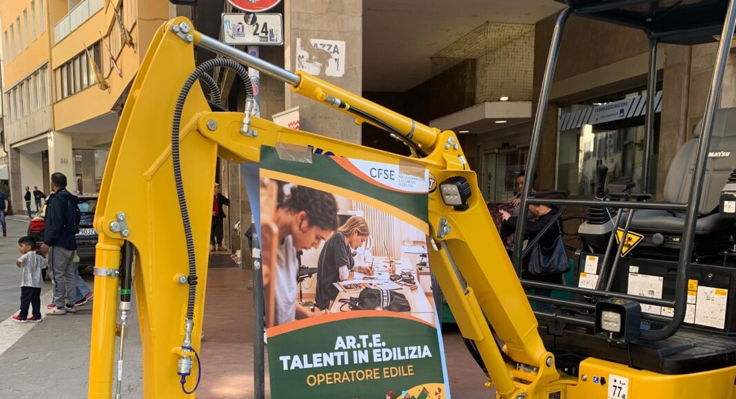 L’Open Day della scuola edile di Arezzo in pieno centro ad Arezzo