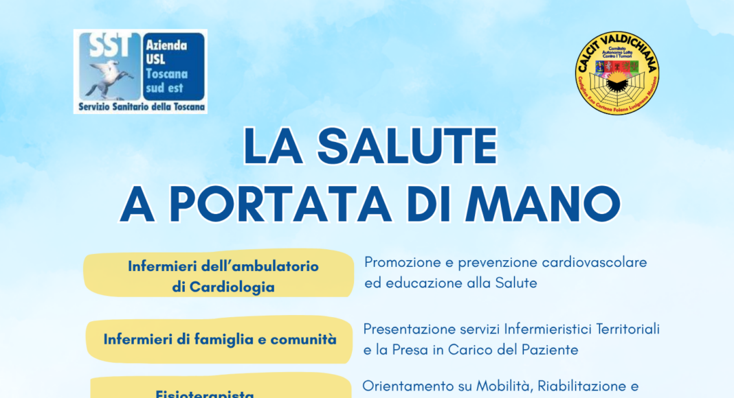 La Asl porta la prevenzione nei mercati della Valdichiana Aretina