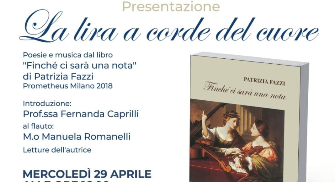 La presentazione del libro Finché ci sarà una nota di Patrizia Fazzi