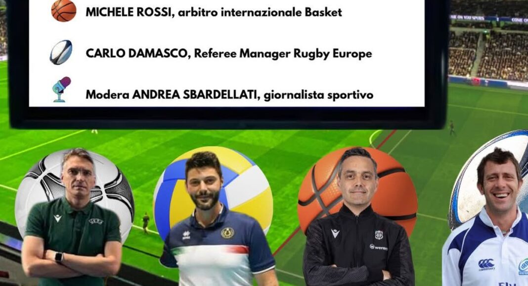 Arezzo, il confronto sull’arbitraggio tra tecnologia e sport