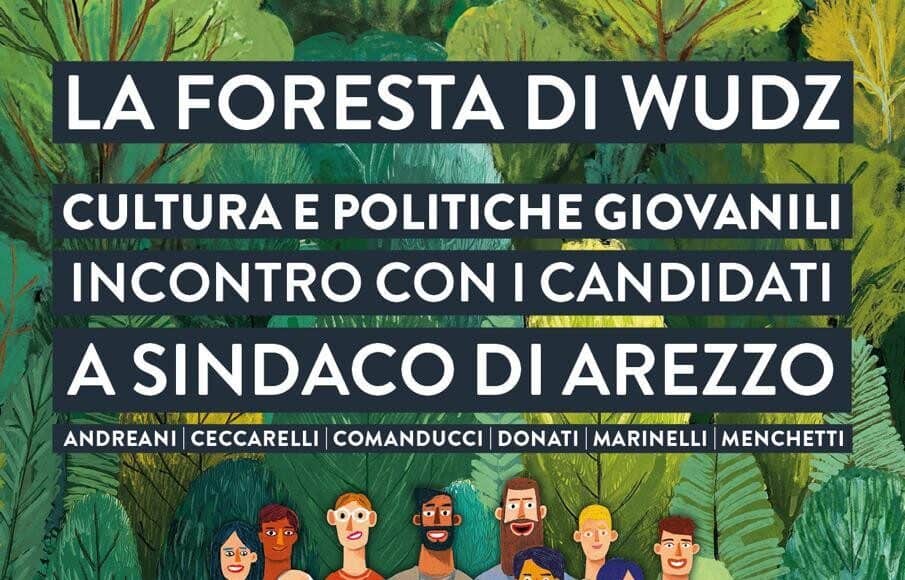 Alla Foresta di Wudz i 6 candidati a sindaco di Arezzo a confronto