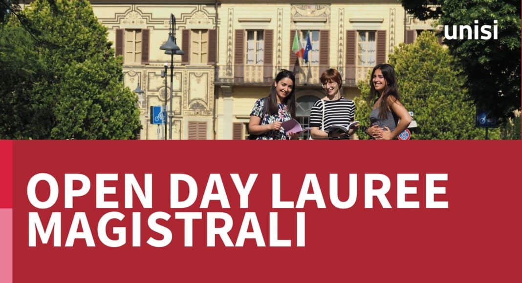 Open Day delle Lauree Magistrali al campus universitario di Arezzo