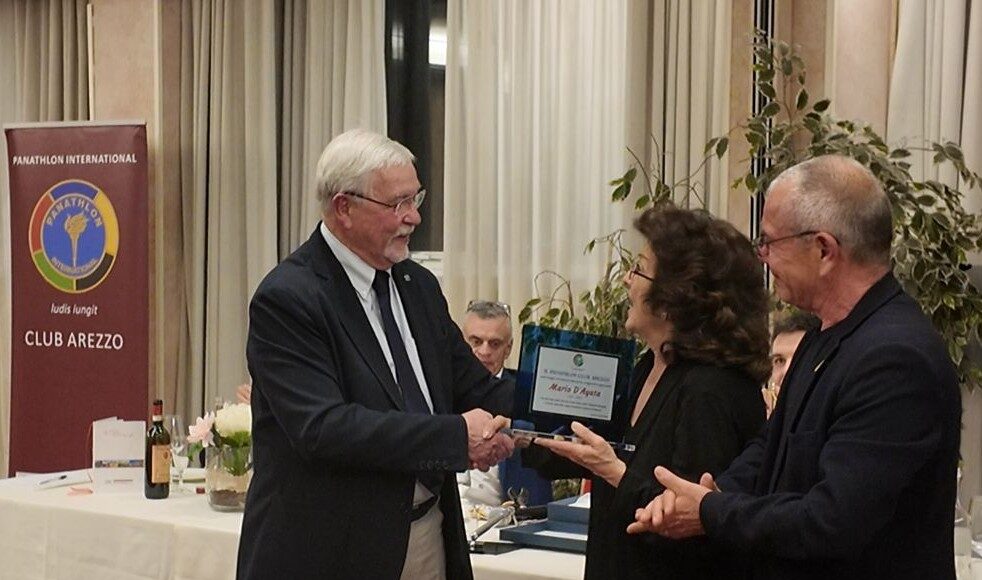 Panathlon Club Arezzo bella serata in ricordo di Mario D’Agata