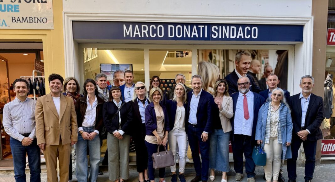 Presentata Scelgo Arezzo: la lista del candidato sindaco Marco Donati