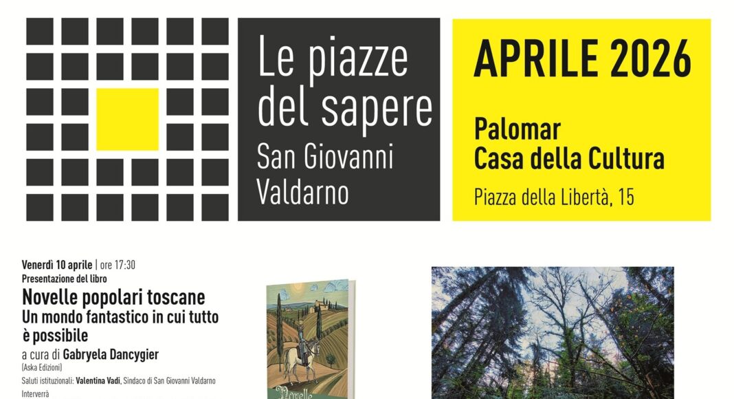 San Giovanni Valdarno tornano ad aprile Le piazze del sapere