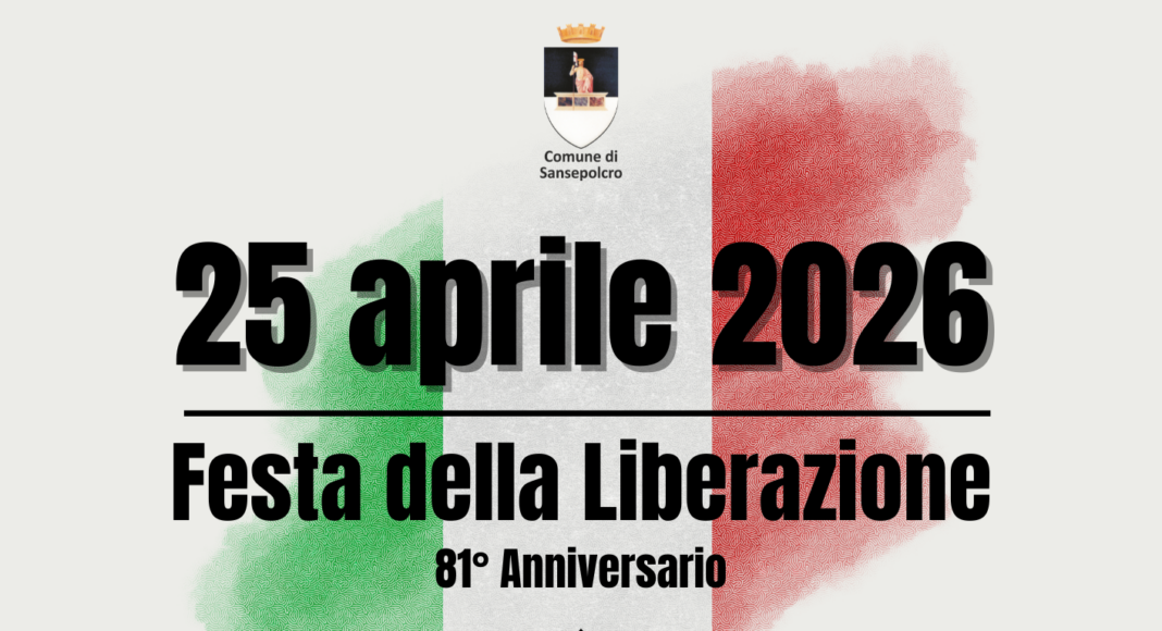 Sansepolcro celebra l’81esimo Anniversario della Liberazione