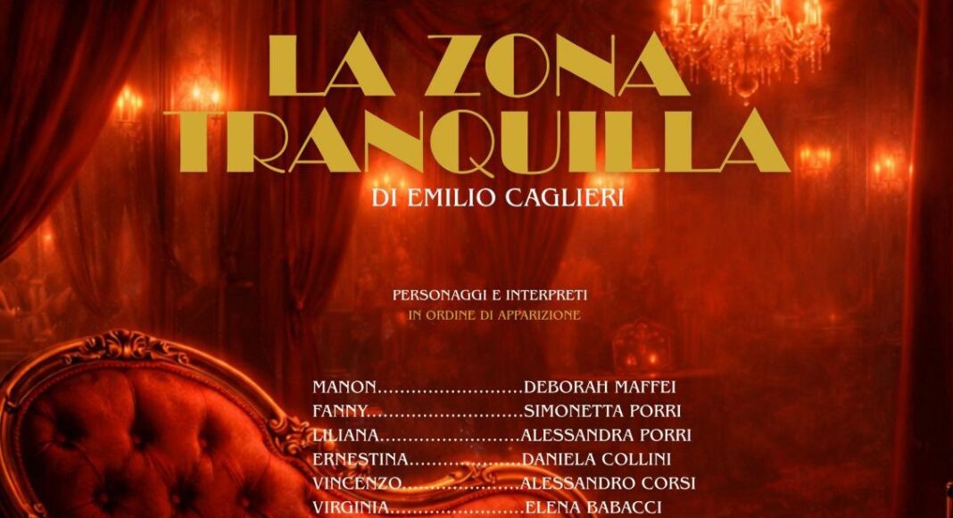 Teatro di Laterina sabato 18 aprile in scena “La zona tranquilla”