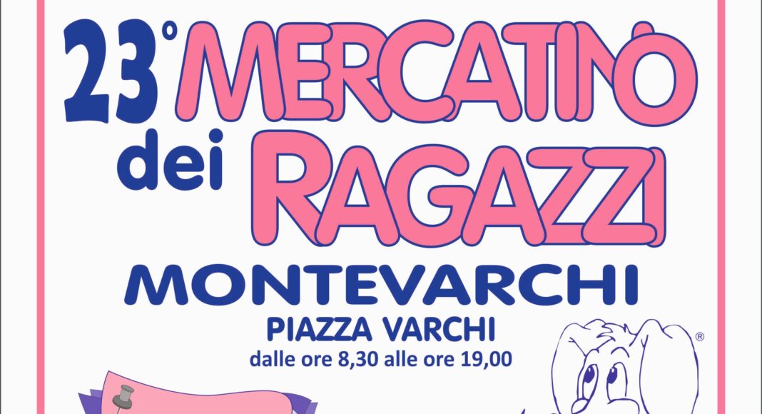 Torna la stagione dei Mercatini dei Ragazzi del Calcit Valdarno