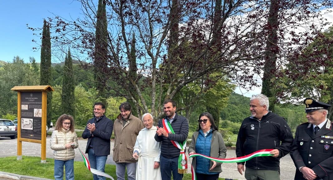 Bibbiena il giardino biblico di Partina area verde del comune