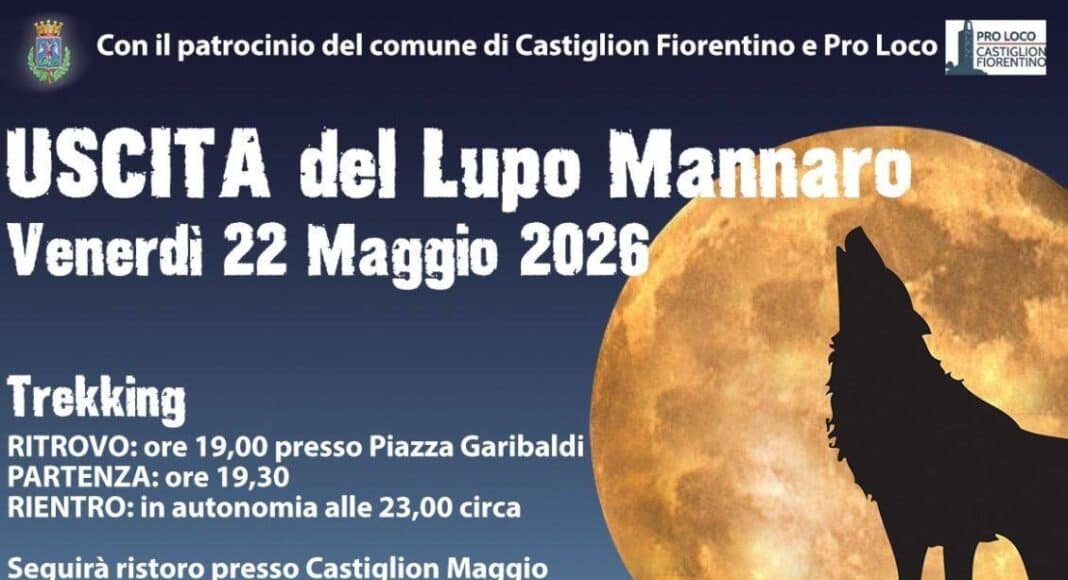 Castiglion Fiorentino ritorna l’Uscita del Lupo Mannaro