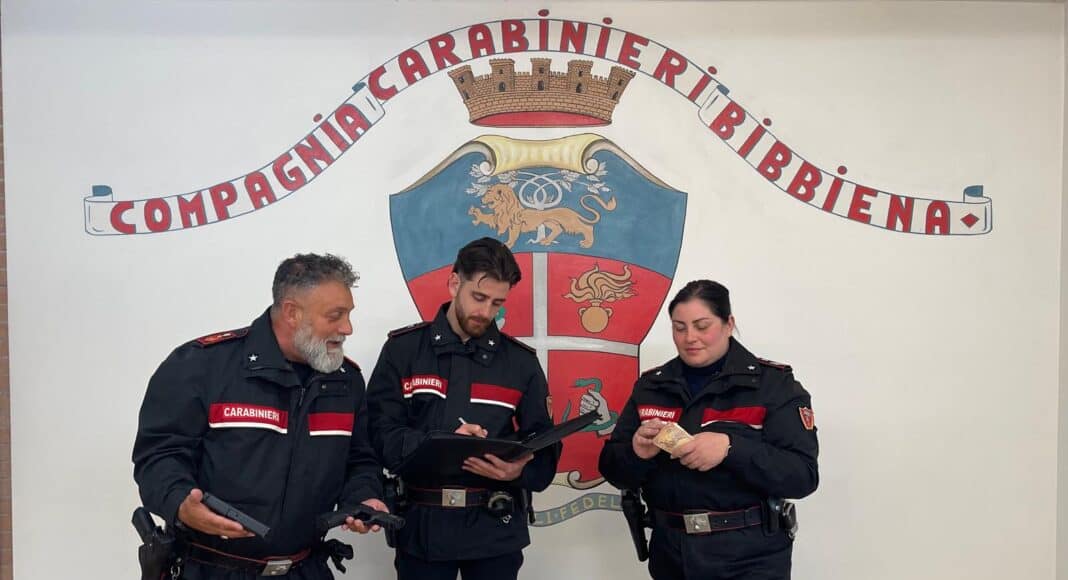 Carabinieri Bibbiena: famiglia di imprenditori dedita allo spaccio