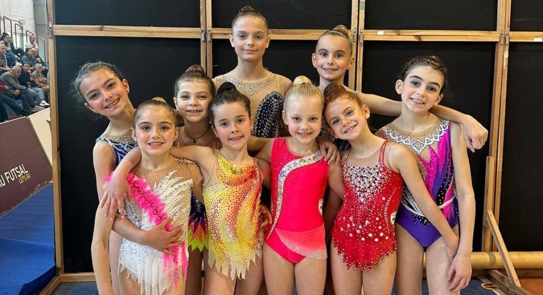 Ginnastica Falciai hanno preso parte alla prova regionale AICS