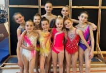 Ginnastica Falciai hanno preso parte alla prova regionale AICS