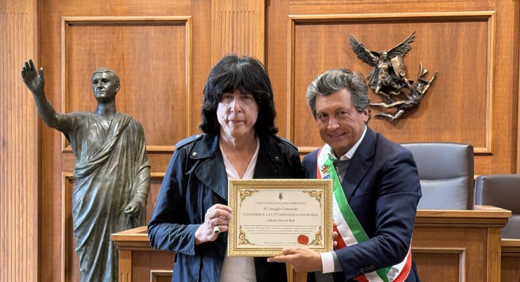 Marky Ramone è diventato cittadino onorario di Castiglion Fiorentino