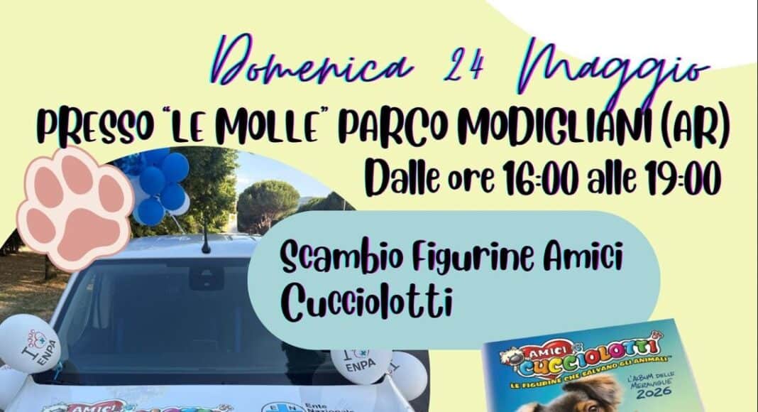 Oggi ritorvo con i volontari Enpa di Arezzo al Parco Modigliani