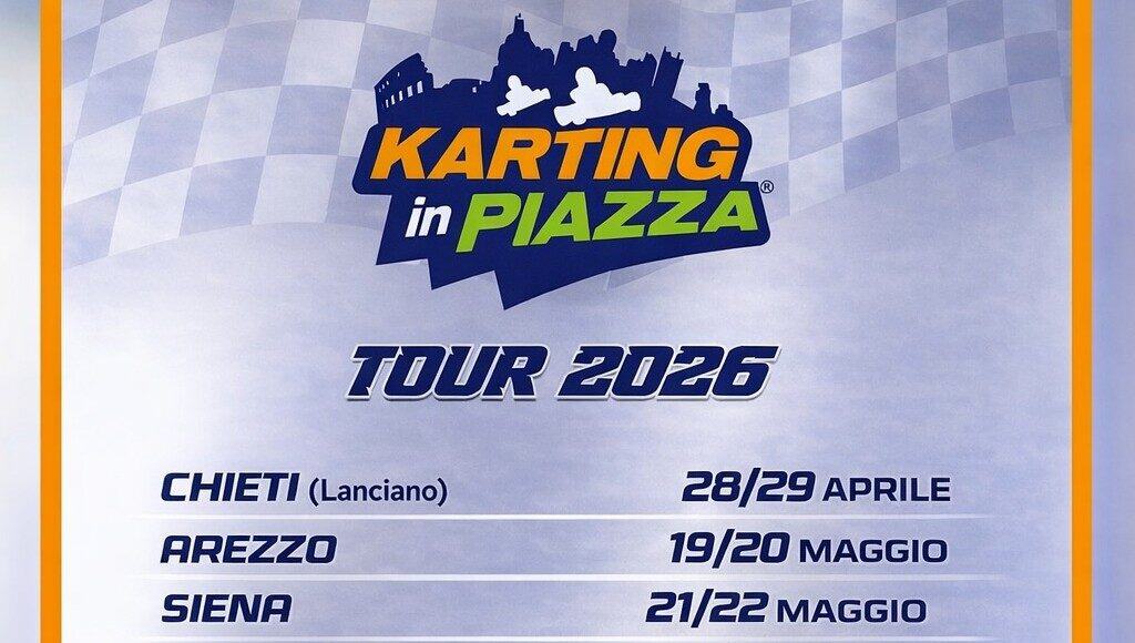 karting in piazza, venerdì 14 maggio la conferenza stampa