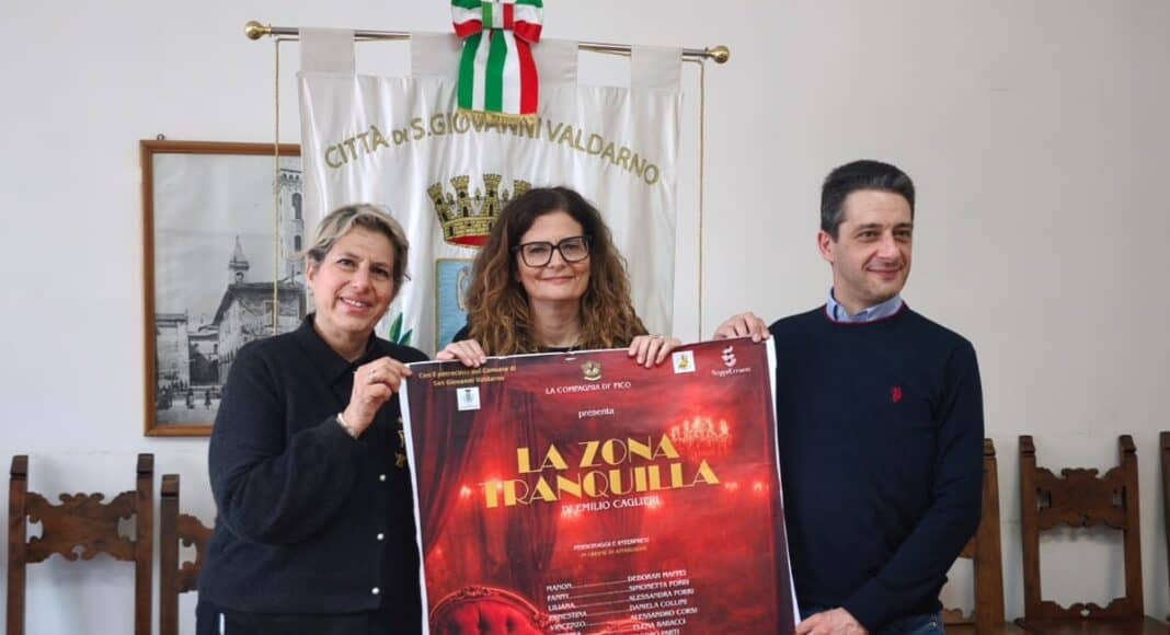 San Giovanni Valdarno in scena la commedia “La zona tranquilla”