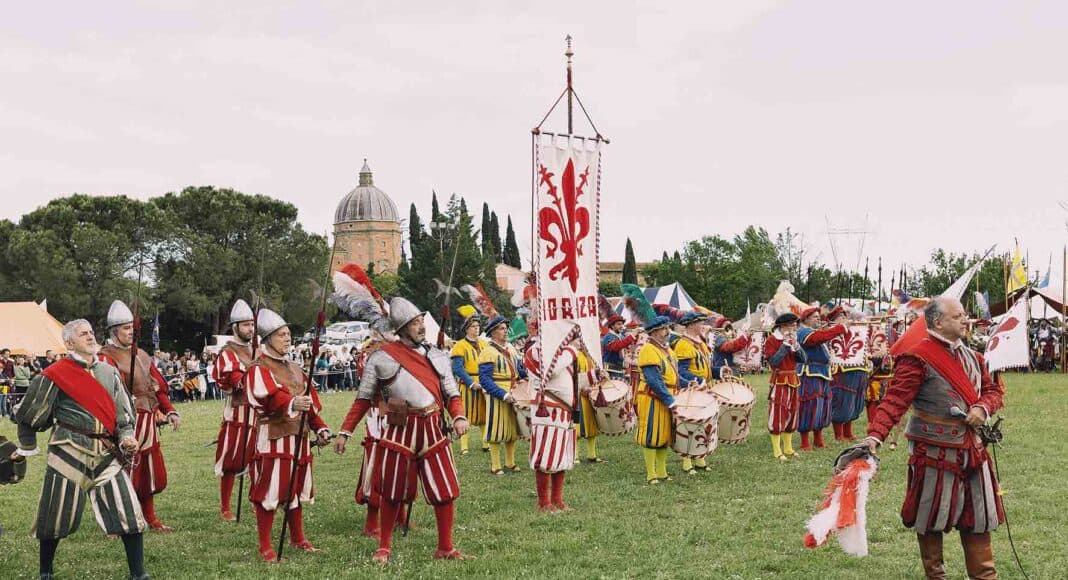 Pozzo della Chiana rievocazione della Battaglia di Scannagallo