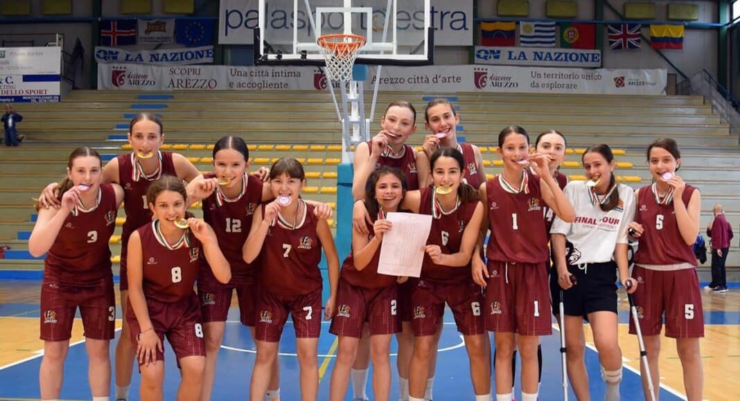 La Scuola Basket Arezzo ai campionati italiani femminili Under14