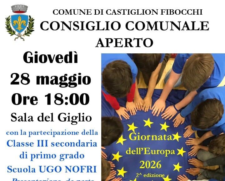 Consiglio Comunale aperto a Castiglion Fibocchi.