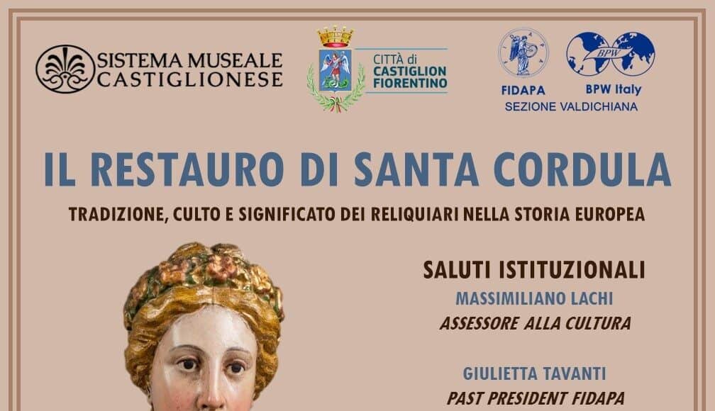 Venerdì la presentazione del busto di Santa Cordula