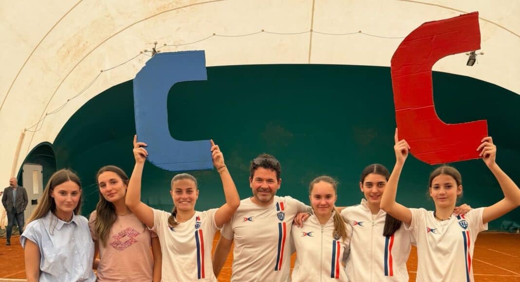 Tennis Bibbiena: la squadra femminile promossa in serie C