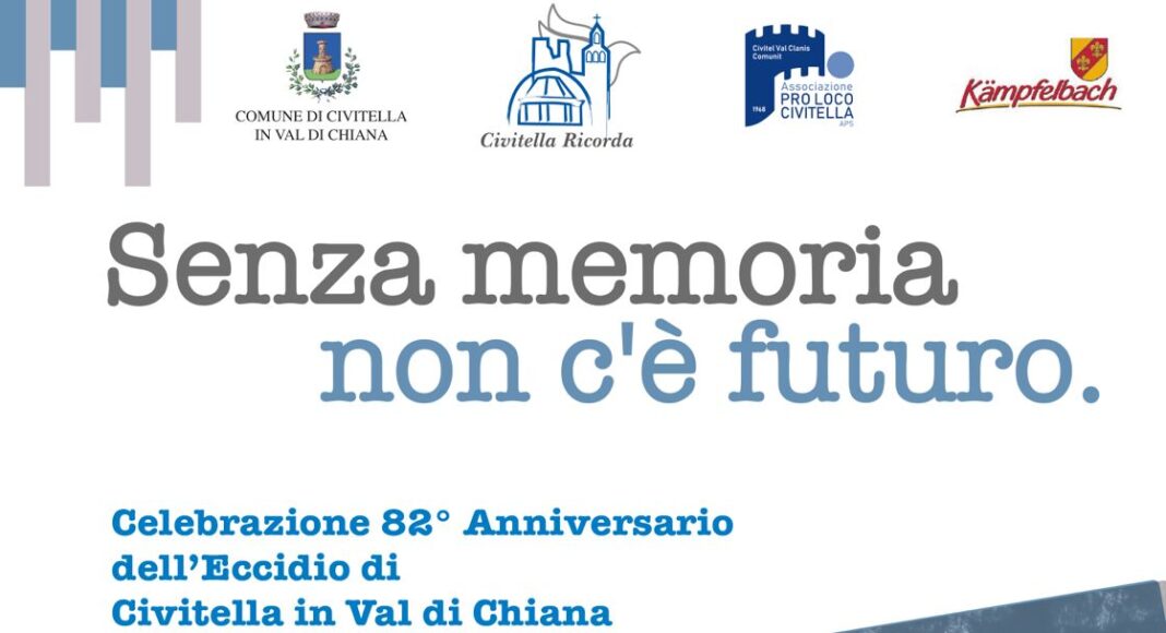 Civitella: celebrazione 82° Anniversario dell’Eccidio