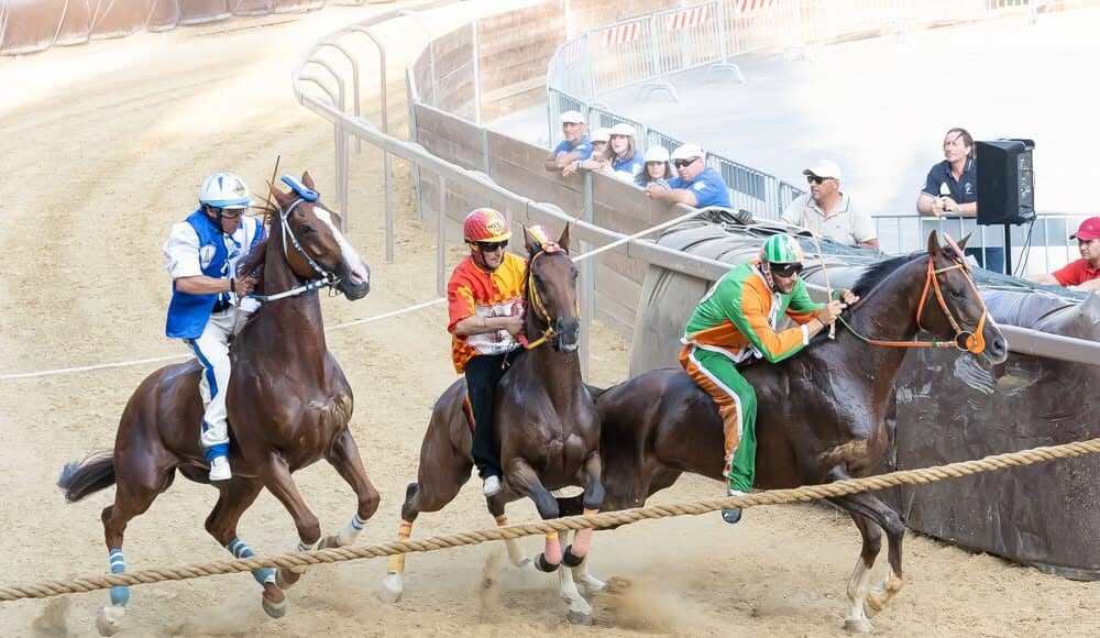 Castiglion Fiorentino oggi pomeriggio alle 1730 si corre il Paliotto