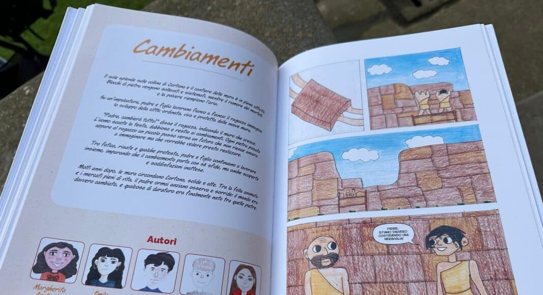 A «Cortona a Fumetti» il volume che racconta la storia della città
